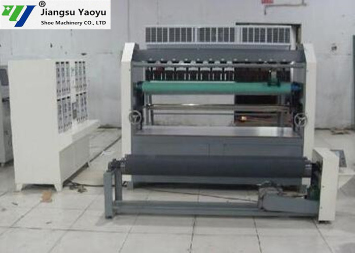 Ultrasonic Leather Belt Embossing Machine For Hemical Fiber Cloth / Leather