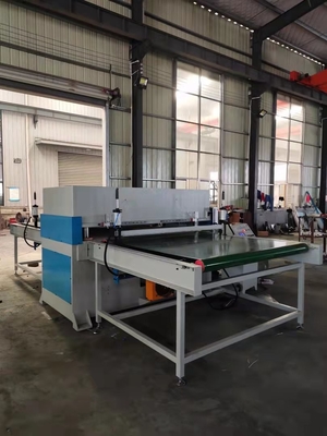 Conveyor Belt Hydraulic Cutting Press Machine With Double Feeding System